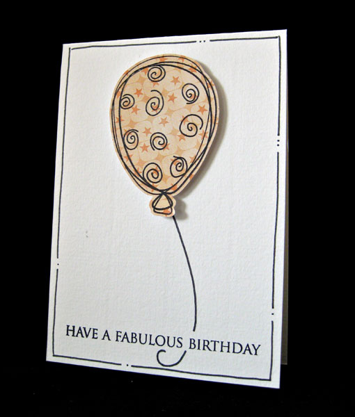 Happy Birthday (Hybrid Card)
