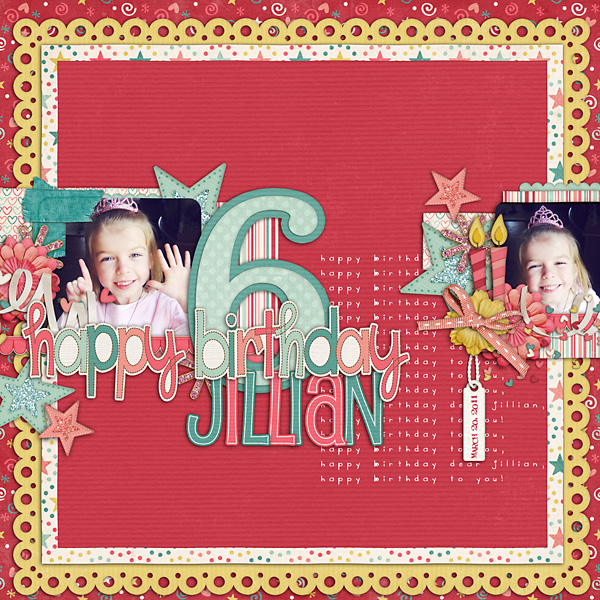Happy Birthday Jillian! 6!