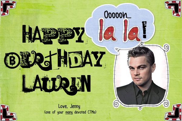 Happy Birthday La!!