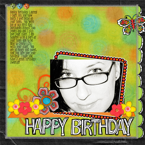 Happy Birthday Lauren!!
