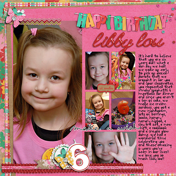 Happy Birthday Libby Lou
