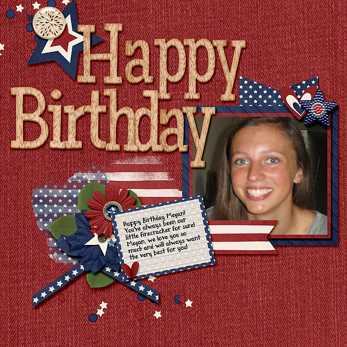 Happy Birthday Megan!