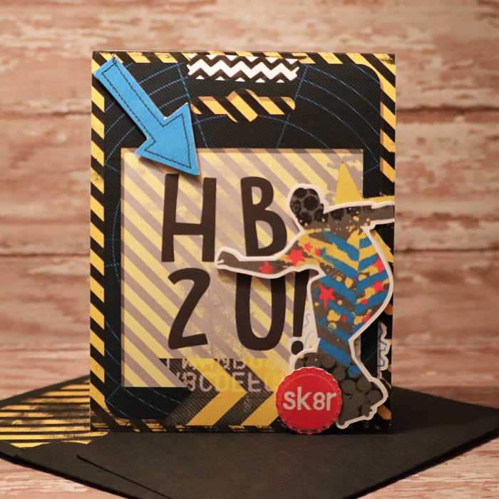 Happy Birthday SK8 card
