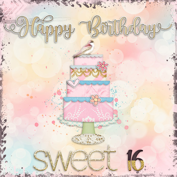 Happy Birthday Sweet 16
