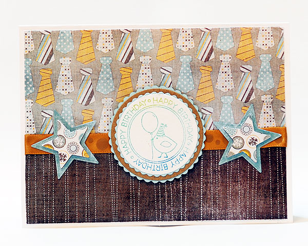 Happy Birthday Tie Card