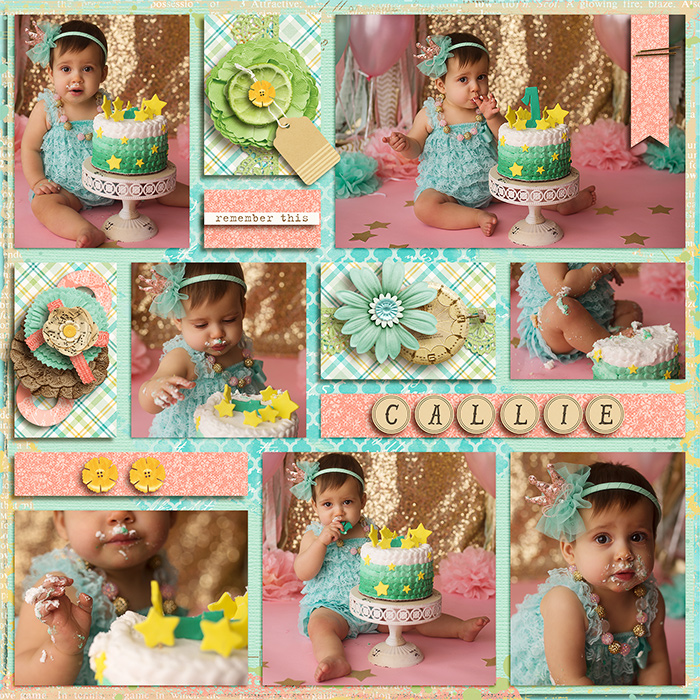 Happy Cake Smash, Callie (Vol. 3)!