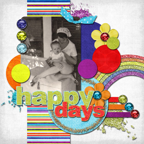 Happy Days (4/14 Inspiration Challenege)