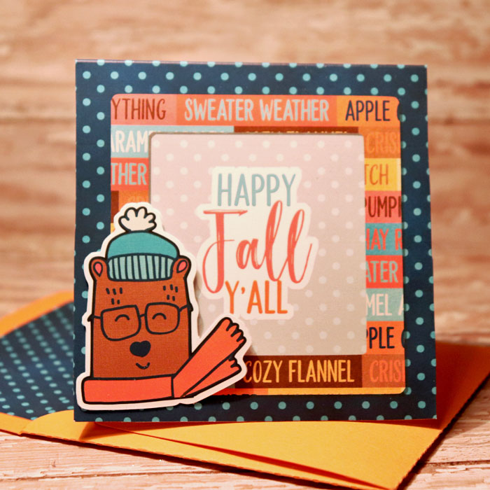 Happy Fall Yall card