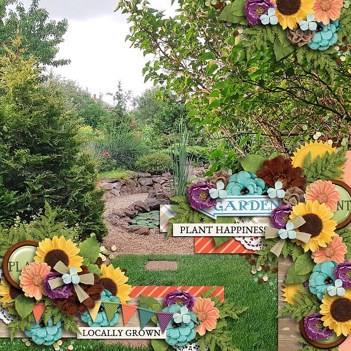 Happy garden