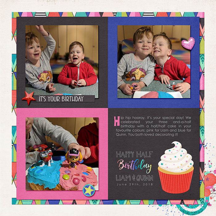 Happy Half Birthday!
