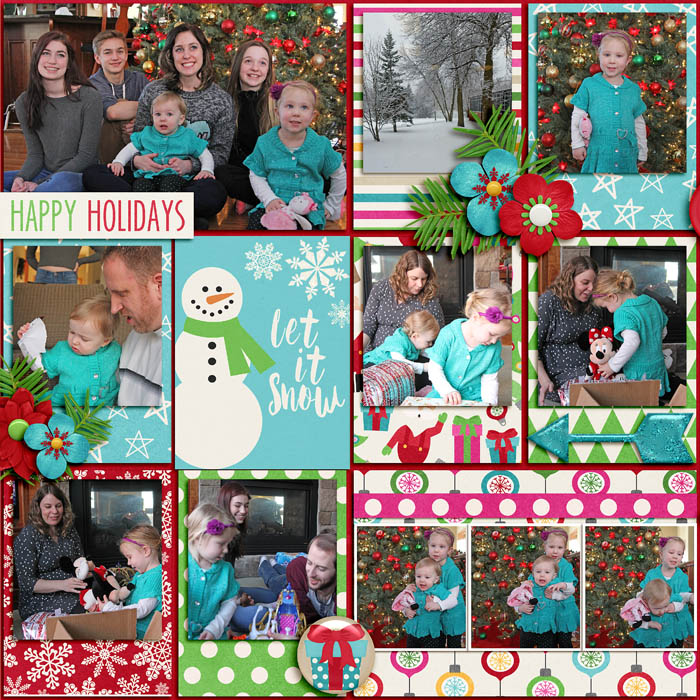 Happy Holidays Left