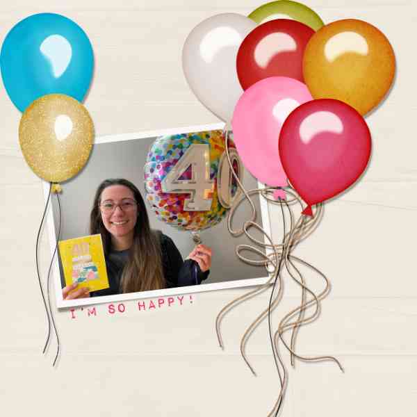 happy me!