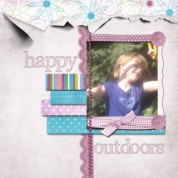 happy outdoors