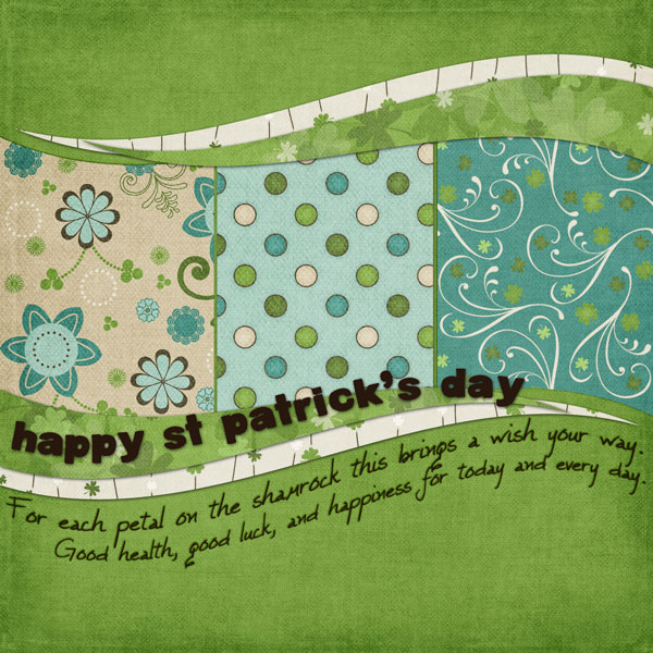 Happy St Patrick's Day!