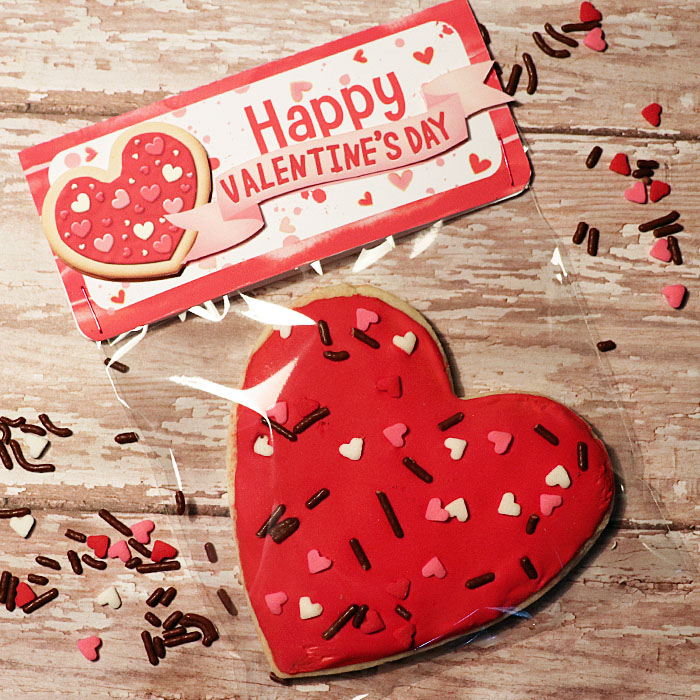 Happy Valentine's Day Treat topper