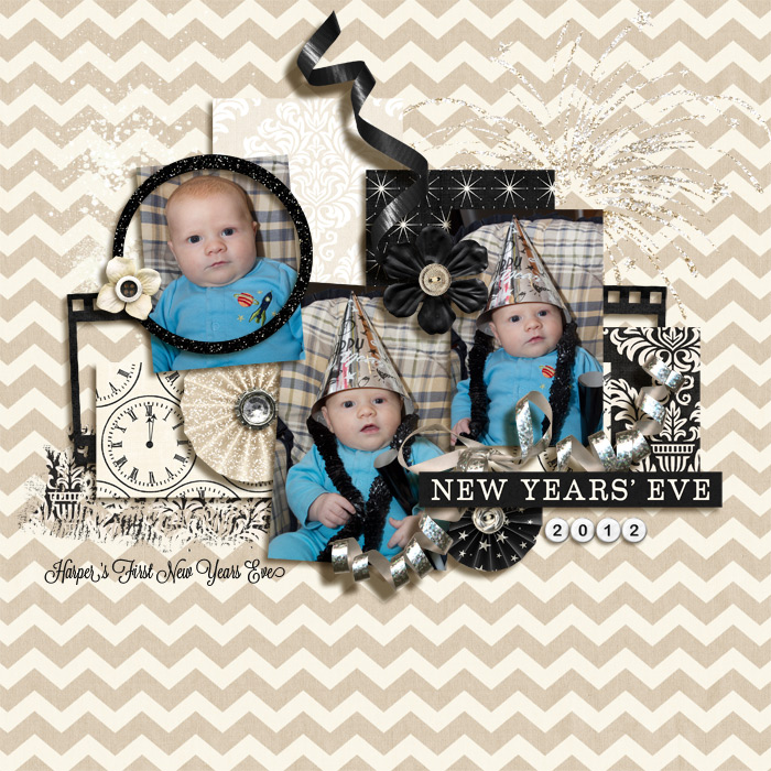 Harper's first new years eve