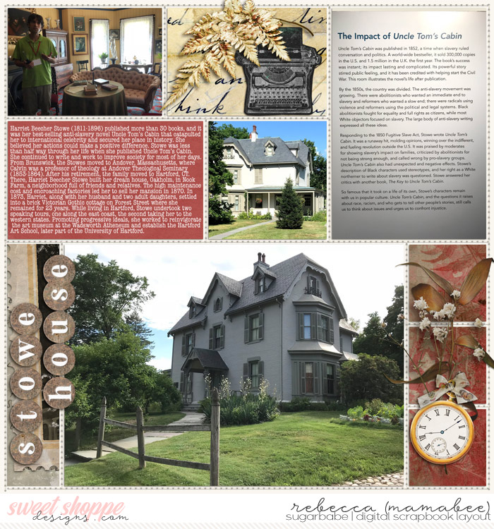 Harriet Beecher Stowes Home_left