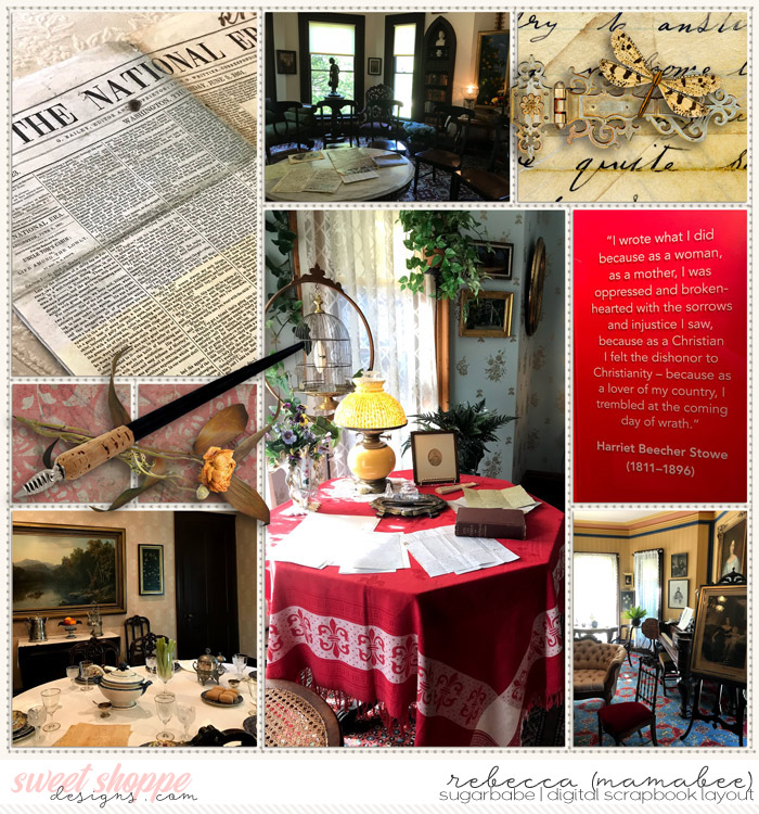 Harriet Beecher Stowes Home_right