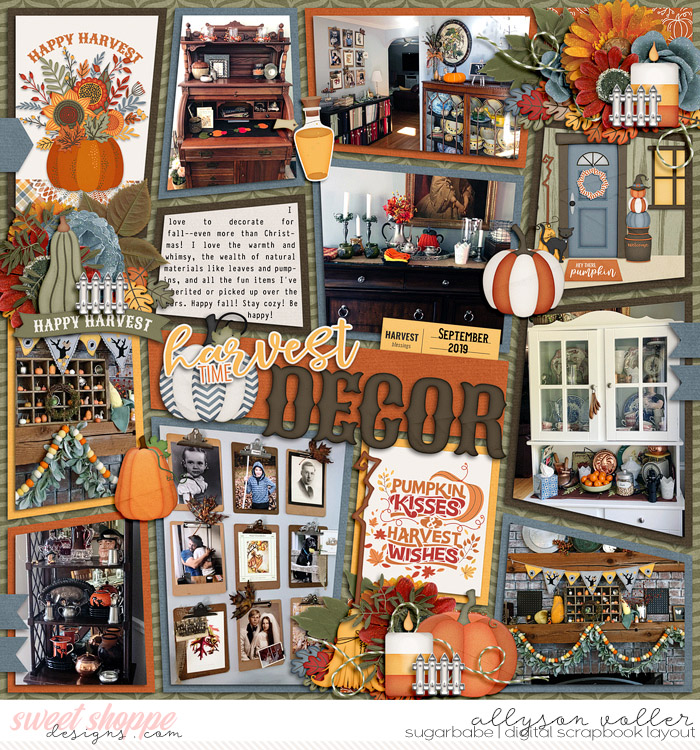 Harvest Time Decor