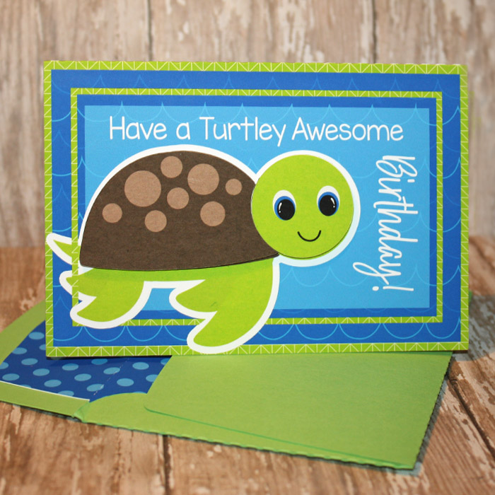 Have a Turtley Awesome Birthday card