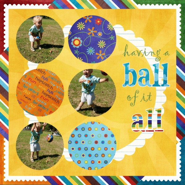 Having a ball
