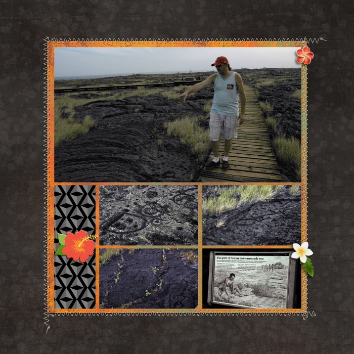 Hawaii - Puulua Petroglyphs