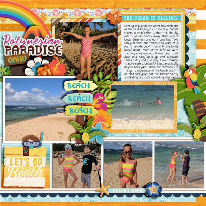 Hawaiian Water Fun (right)
