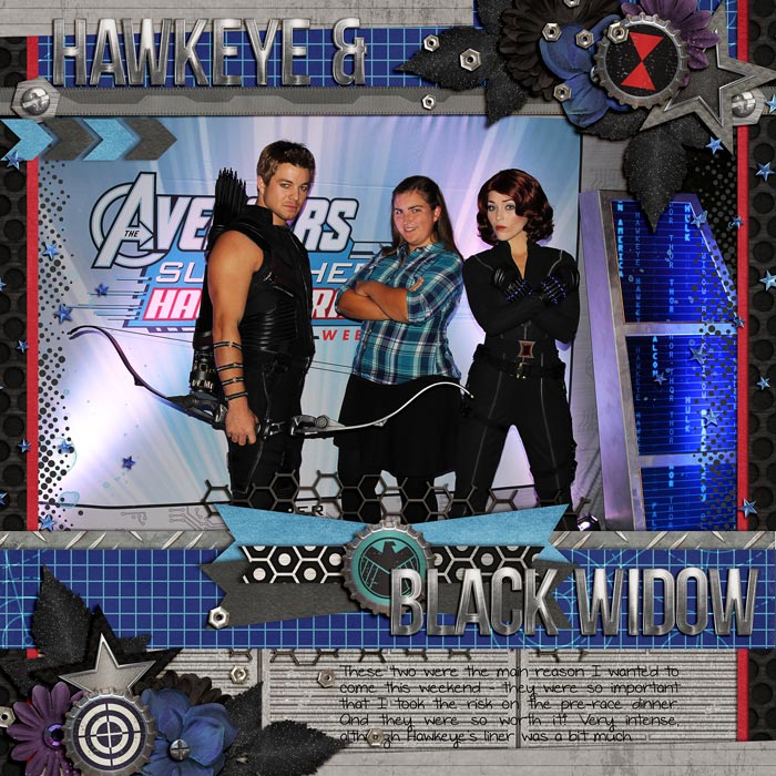 Hawkeye and Black Widow