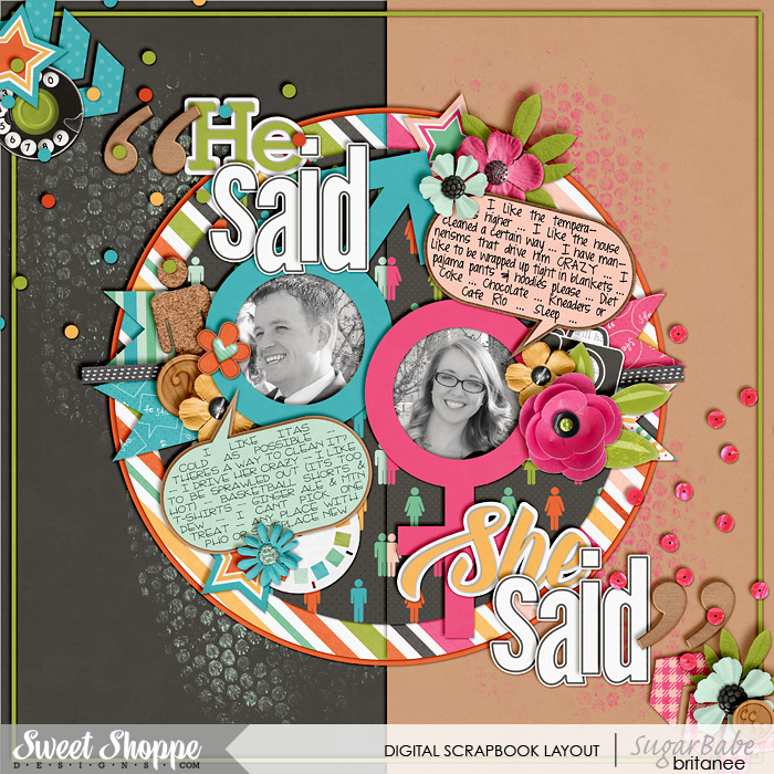 he said - she said