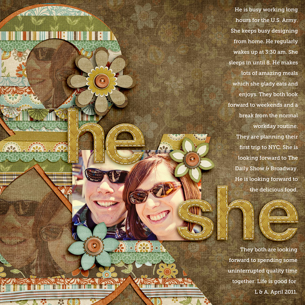 He & She