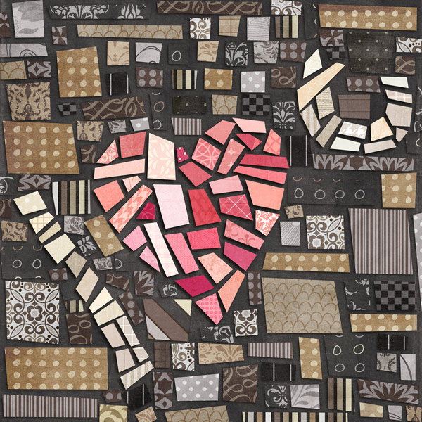 heart mosaic