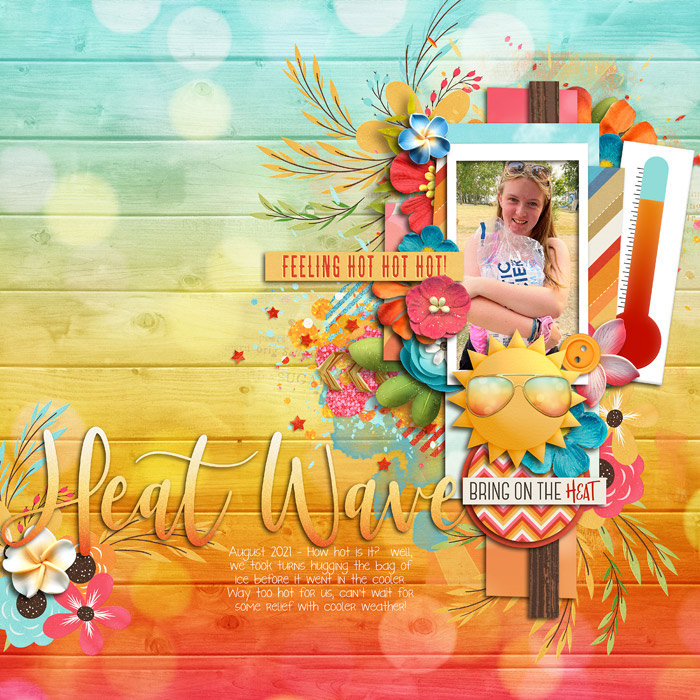 Heat Wave - Aug 1 Shadowbox