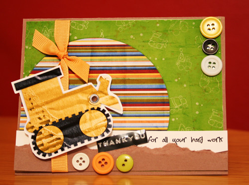 Heavy Duty - Thankyou Card