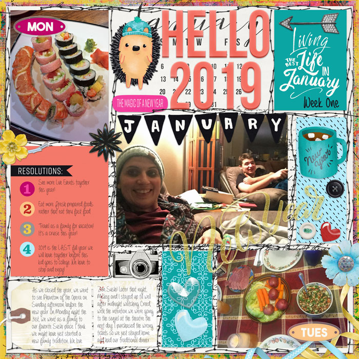 Hello 2019 Week 1