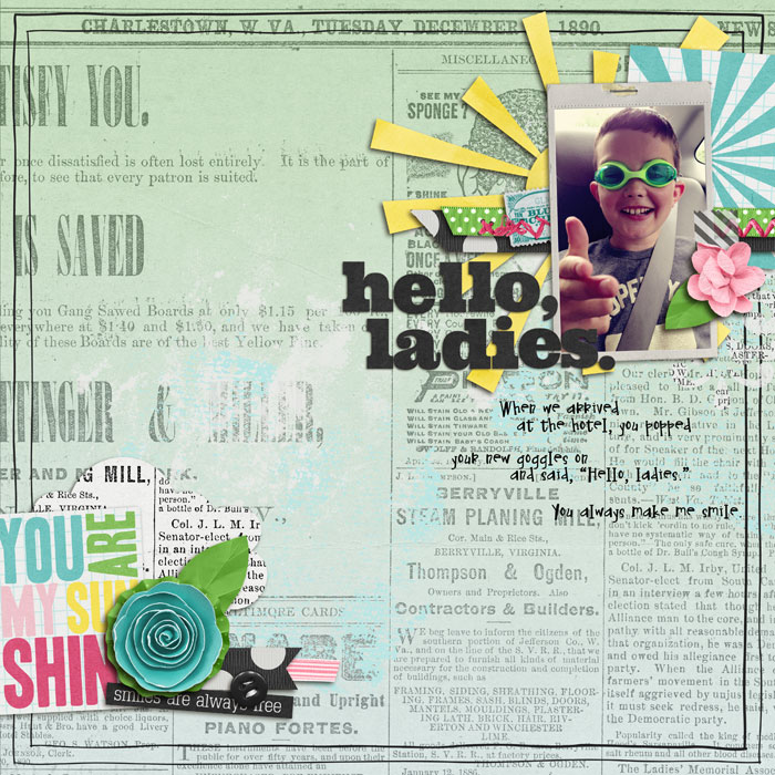 hello, ladies.