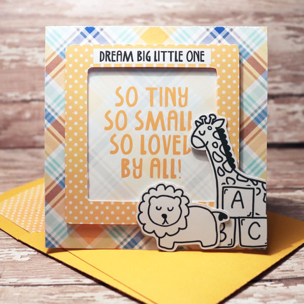 Hello Little One card