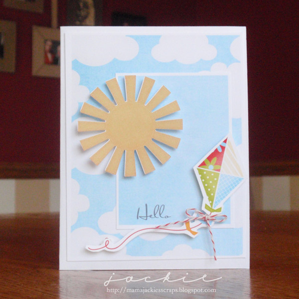 Hello Sun Card {hybrid}