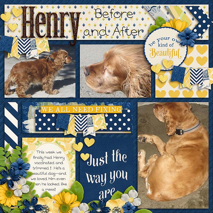 Henry Before and After!