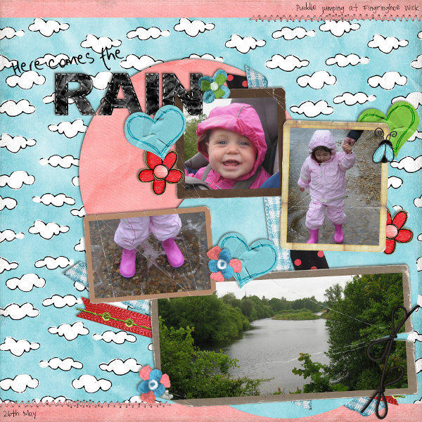 Here comes the rain