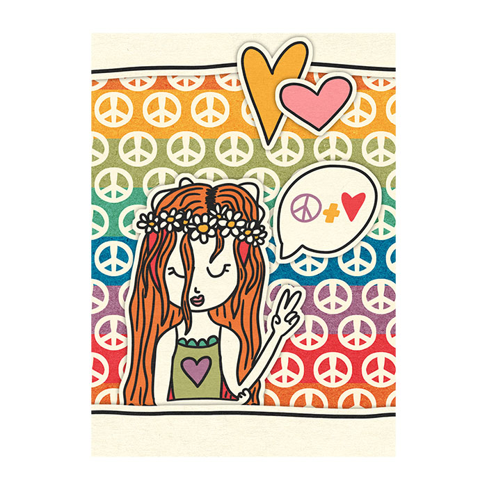 Hippie Girl Gift