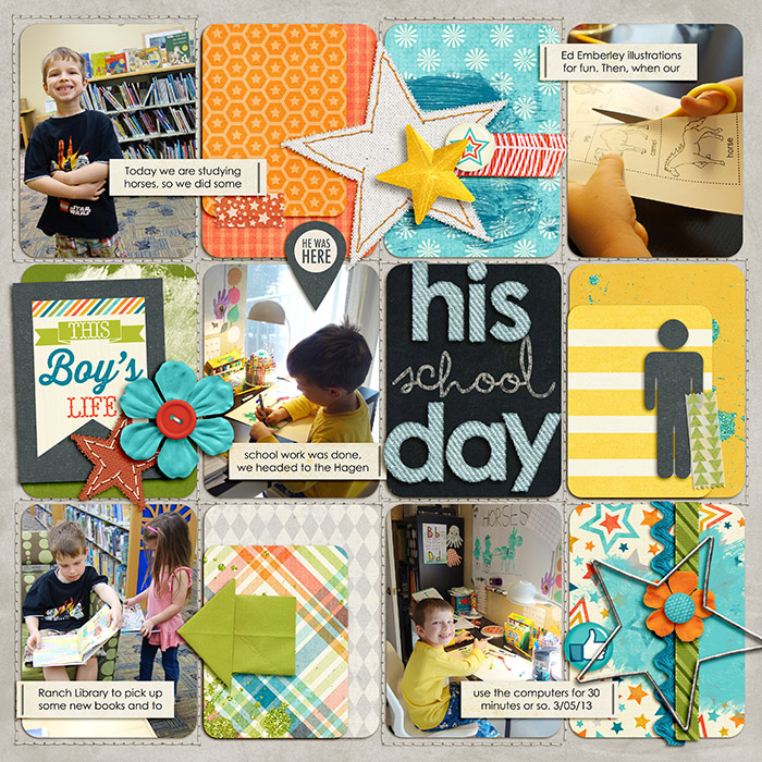 his school day