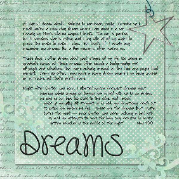 HN 12x12 Dreams 2010