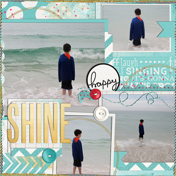 HN 201403 A Boy on the Beach