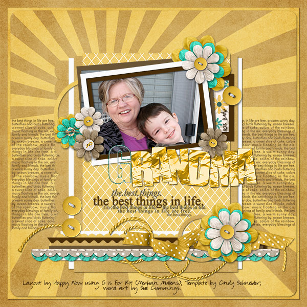 HN Carter and Grandma 2011