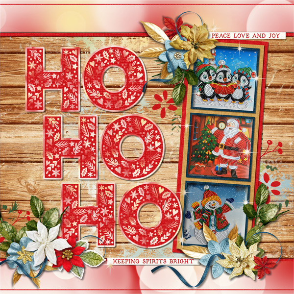 Ho Ho Ho Christmas Cards