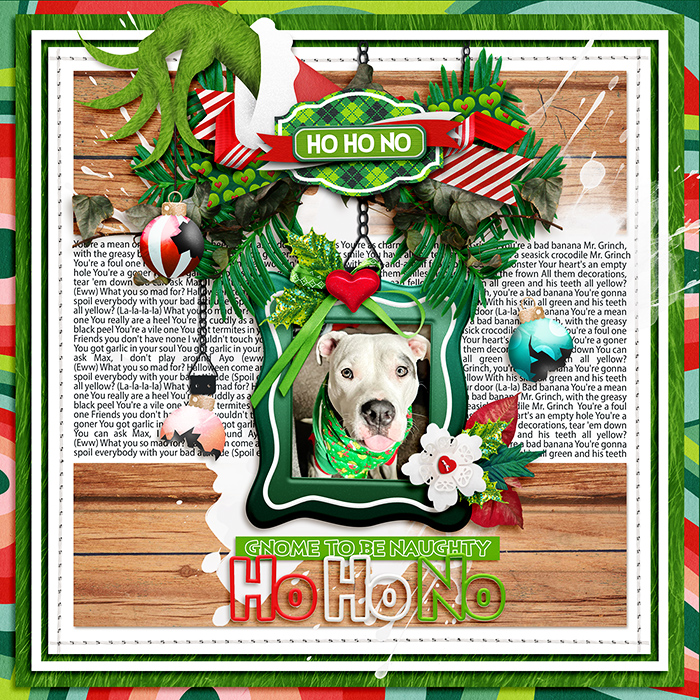 Ho Ho NO!! (12x12)