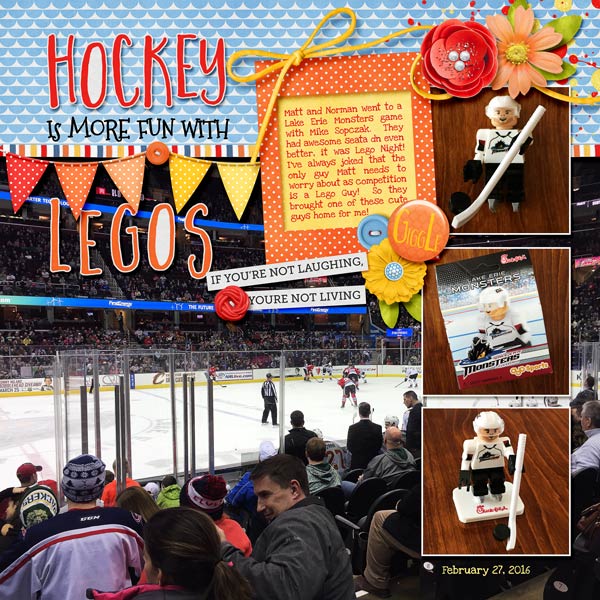 Hockey and Legos