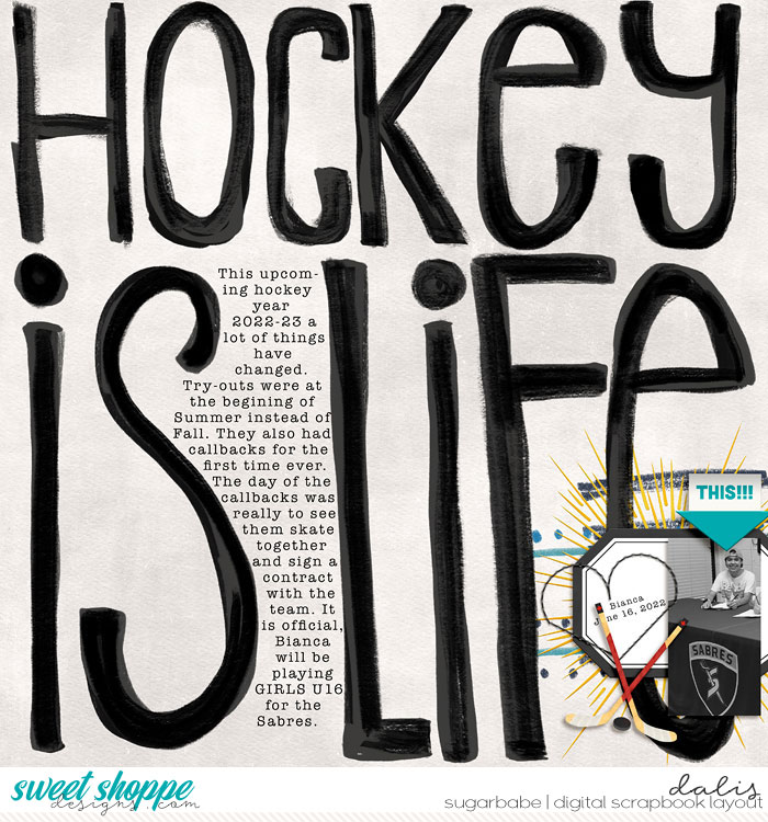 HOCKEY IS LIFE