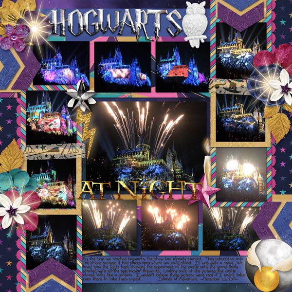 Hogwarts at Night