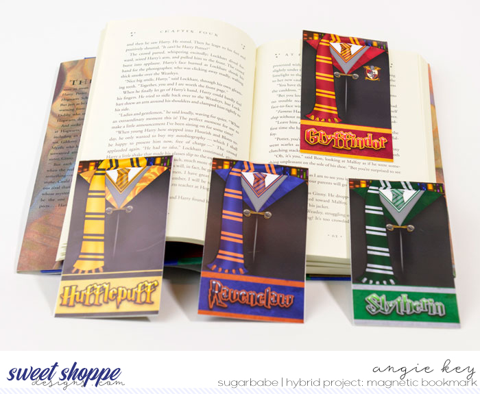 Hogwarts Houses - Magnetic Bookmarks